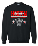 Hoopin Hotties Argyle Basketball Crewneck Sweatshirt