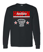 Hoopin Hotties Argyle Basketball Long Sleeve Tee