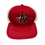 Youth Argyle Hat - Black + Red