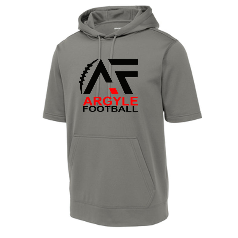 AYFA Dri-Fit Grey Short Sleeve Hoodie