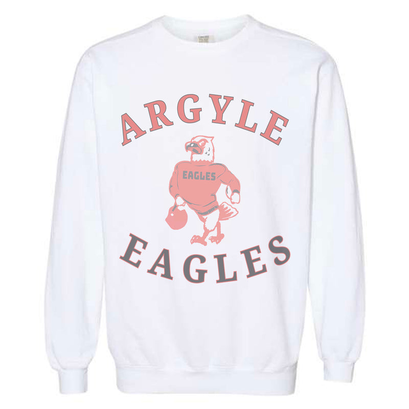 Argyle Eagles Football Vintage Crewneck Sweatshirt
