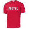 Argyle Simple Dri-Fit Tee - Red + White + Black