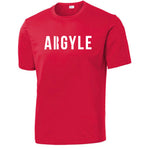 Argyle Simple Dri-Fit Tee - Red + White + Black