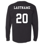 Hoopin Hotties Argyle Basketball Long Sleeve Tee