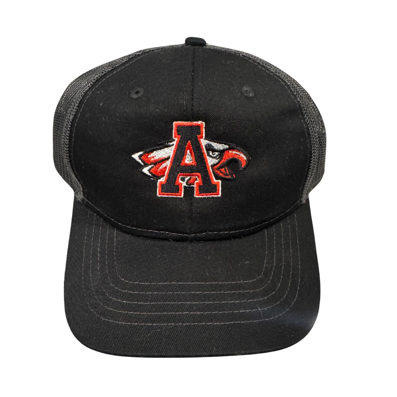 Youth Argyle Hat - Black + Red