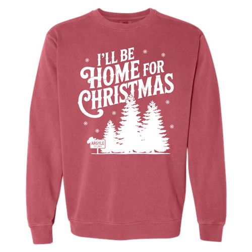 I’ll Be Home for Christmas Crewneck Sweatshirt