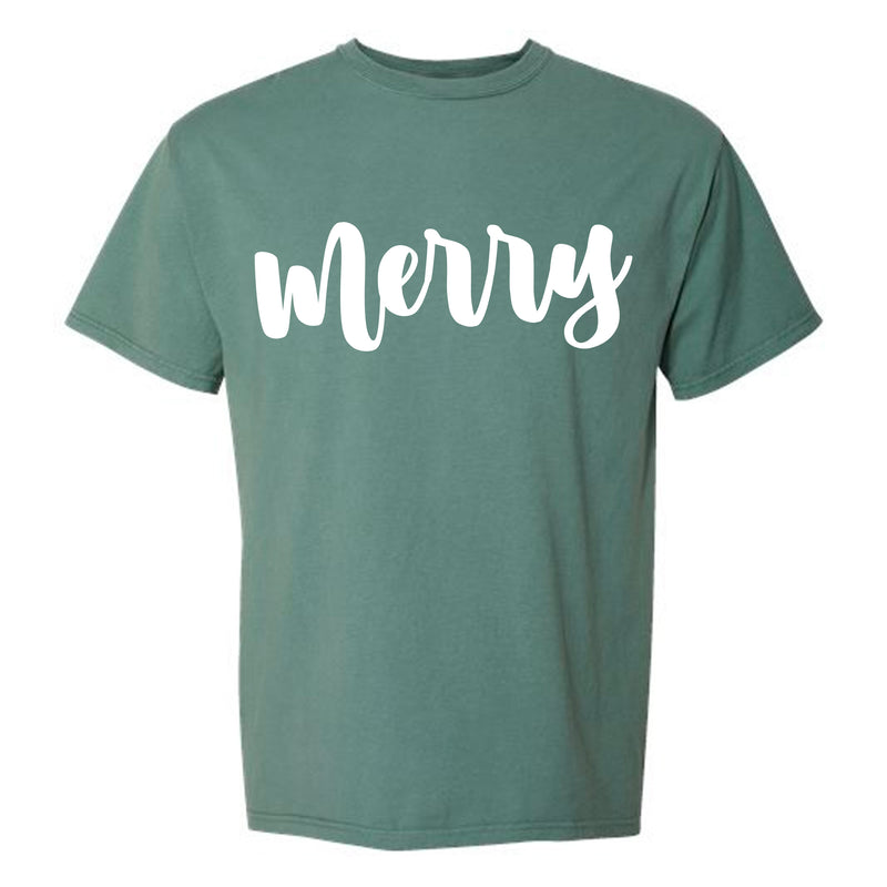 Merry Puff Green Tee