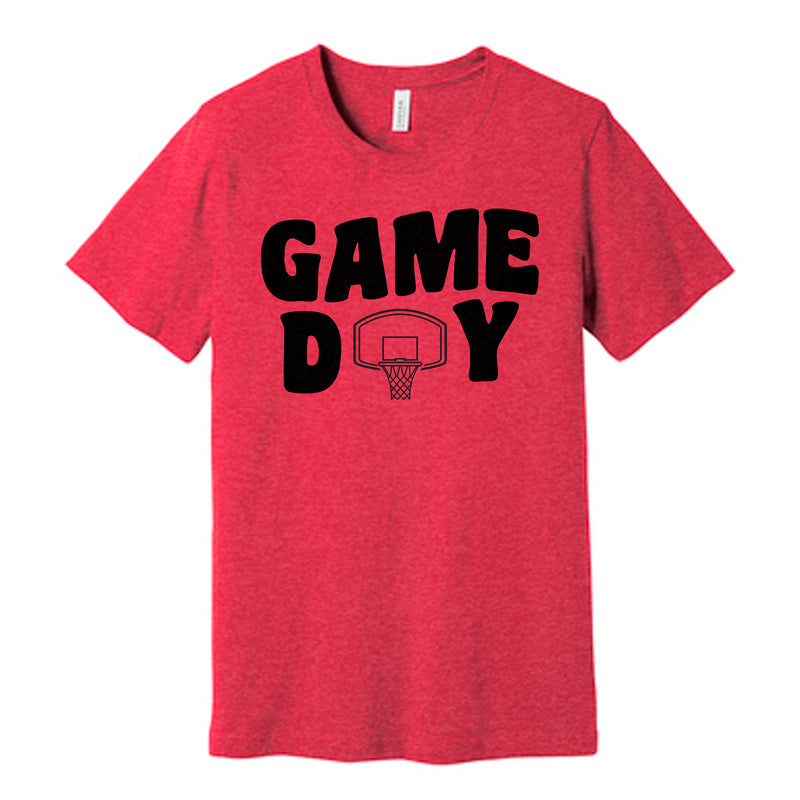 Basketball Gameday Red Tee