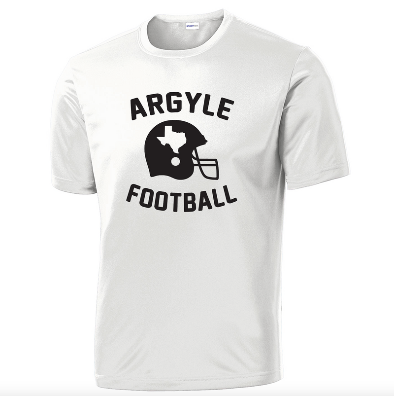 Argyle Football Helmet Dri-Fit Tee